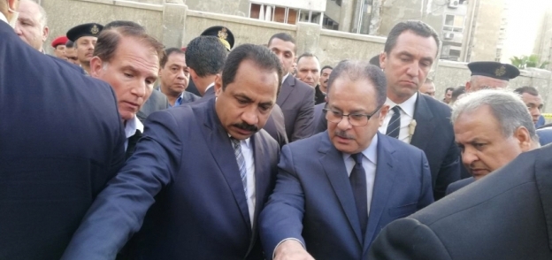 وزير الداخلية يتفقد حادث الإسكندرية