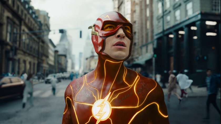 مشهد من فيلم The Flash