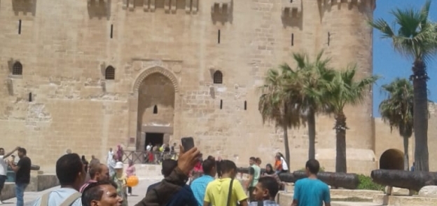 قلعة قايتباى في ثان أيام عيد الأضحى