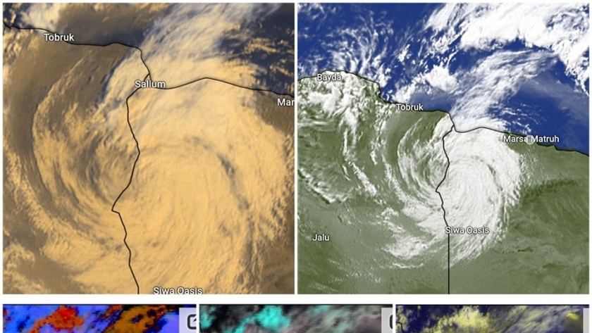 الأرصاد: العاصفة دانيال تصل القاهرة خلال ساعات