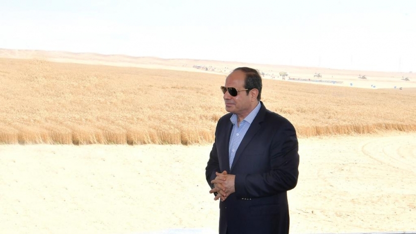 الرئيس عبدالفتاح السيسي بمشروع مستقبل مصر