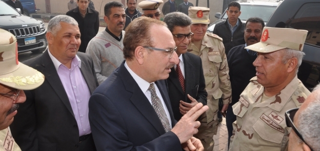 محافظ بني سويف يستقبل رئيس "هندسية القوات المسلحة"