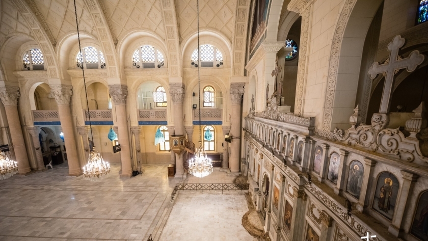 الكنيسة المرقسية بالإسكندرية بعد تجديدها