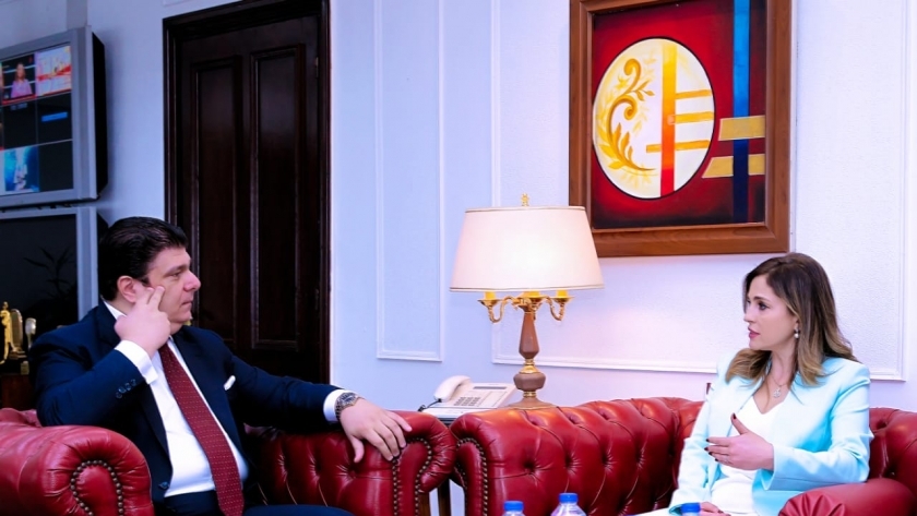 حسين زين يلتقى وزيرة الإعلام اللبناني