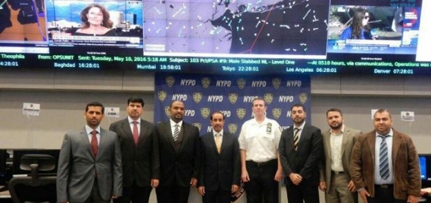 وفد شرطة عجمان يطلع على أنظمة غرف عمليات شرطة نيويورك.
