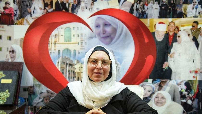 الدكتورة مروة ياسين رئيس جمعية الباقيات الصالحات، وعضو التحالف الوطني للعمل الأهلي