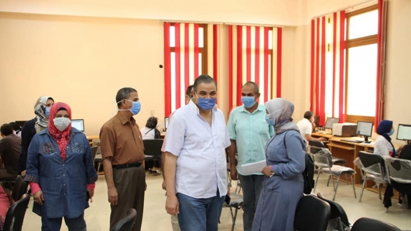 جامعة كفر الشيخ تواصل استقبال طلاب المرحلة الأولى