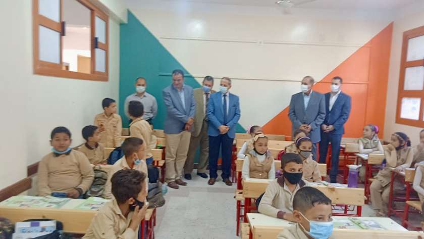 افتتاح مدرستين بكفر الشيخ