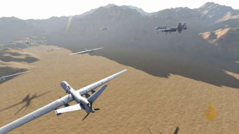 طائرات الحوثى المسيرة