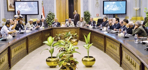 لجنة الزراعة فى البرلمان خلال اجتماعها