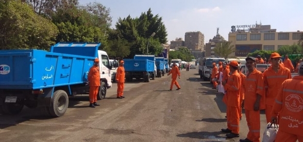 عاملو النظافة بالقاهرة