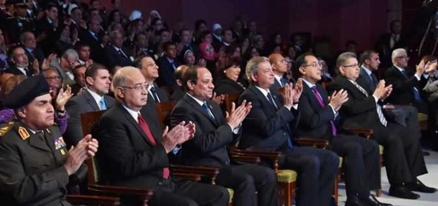 الرئيس عبدالفتاح السيسي في مؤتمر سابق