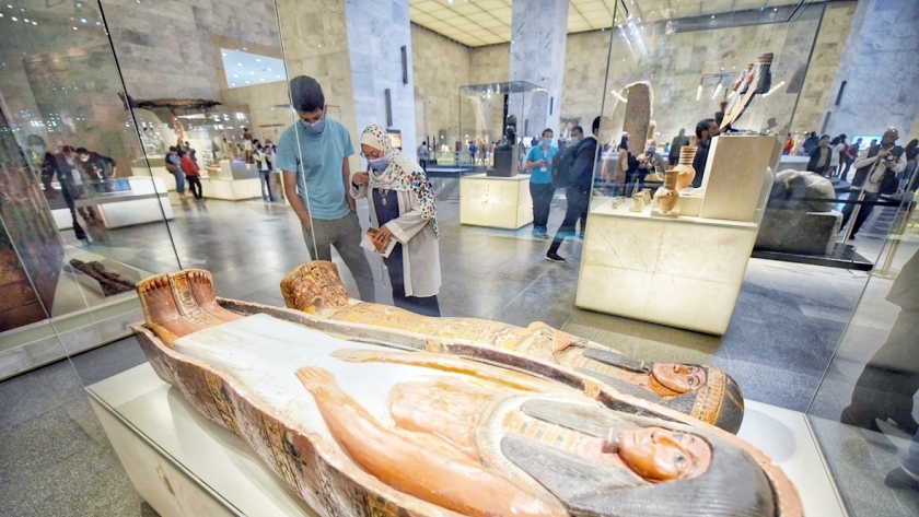 المتاحف الأثرية تجذب إليها المهتمين بالآثار المصرية من جميع أنحاء العالم