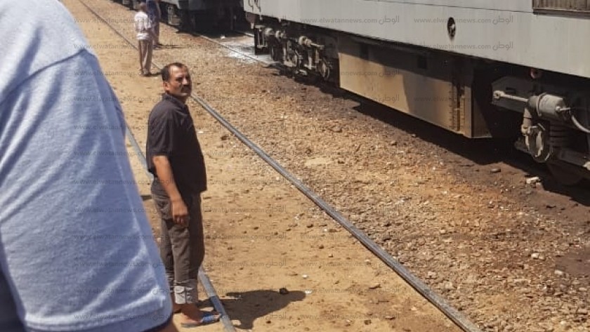 تحرك قطار الإسكندرية من محطة الإسماعيلية بعد استبدال الجرار.