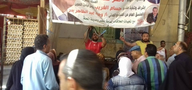 إغلاق أسواق تحيا مصر بشوراع المحلة