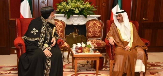 بالصور| البابا تواضروس يزور مجلس الأمة الكويتي