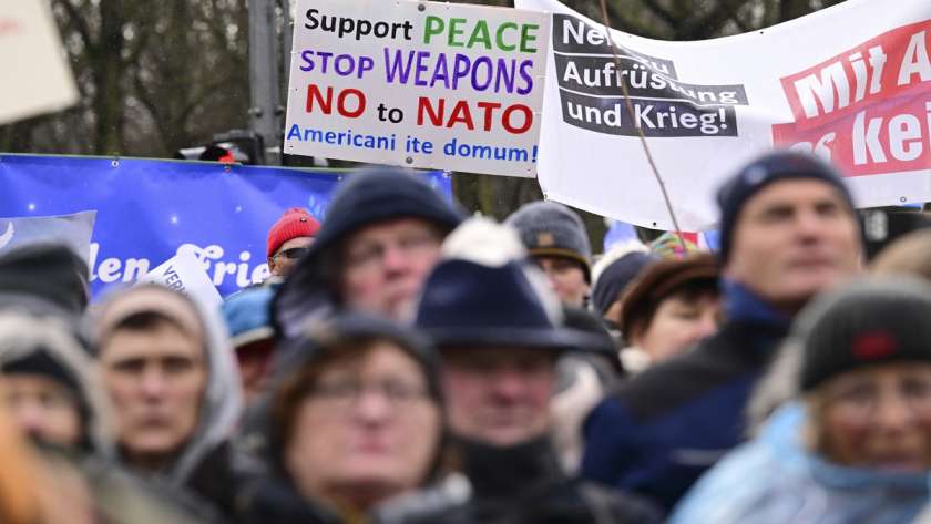 مظاهرات ألمانيا لوقف الحرب
