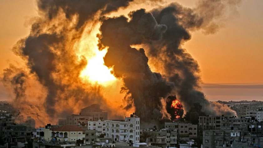 جانب من الأحداث في قطاع غزة - صورة أرشيفية