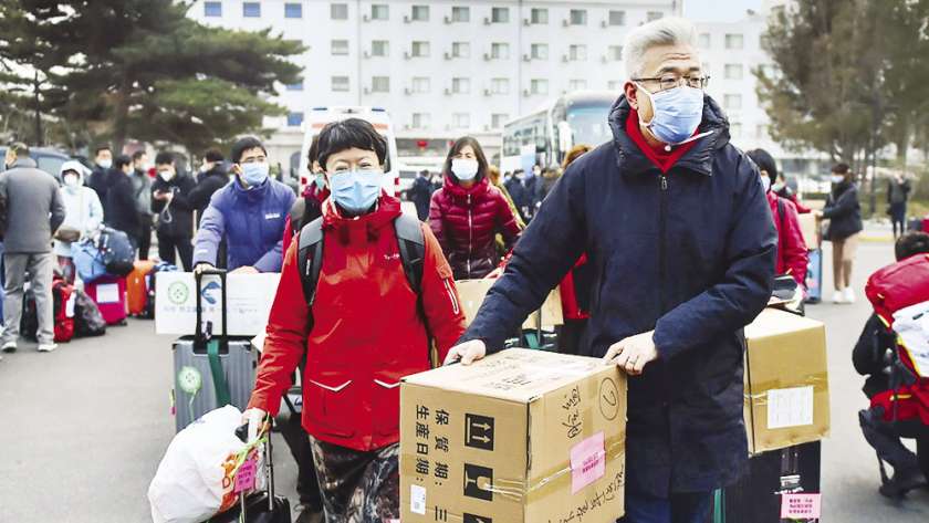 مخاوف الصينين من انتشار فيروس كورونا