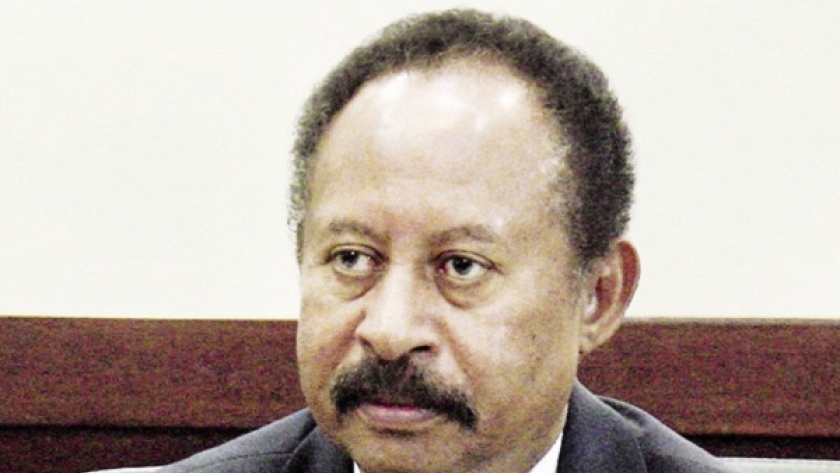 رئيس الوزراء السودانى، عبدالله حمدوك