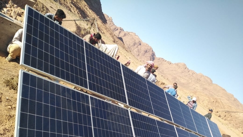 مشروع طاقة شمسية
