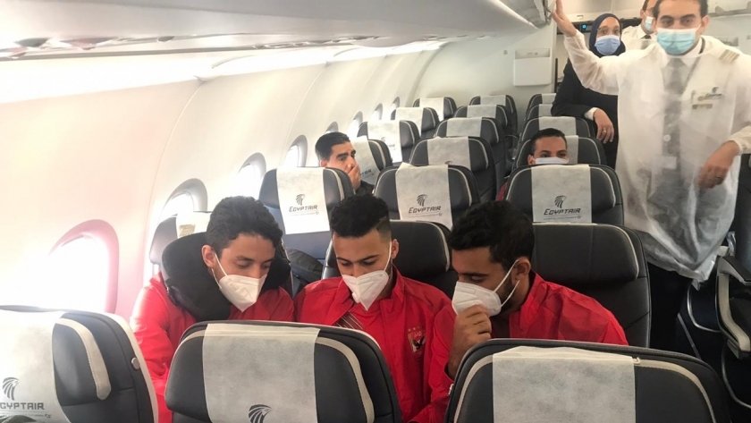 مصر للطيران تسير رحلة خاصة لنقل بعثة النادي الأهلي إلى النيجر
