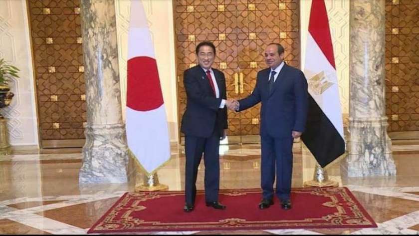 القمة المصرية اليابانية