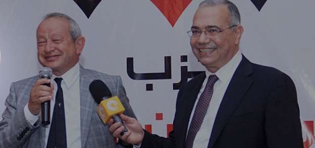 الدكتور عصام خليل والمهندس نجيب ساويرس