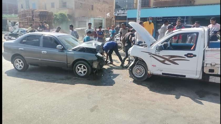 حادث طريق أبوصوير