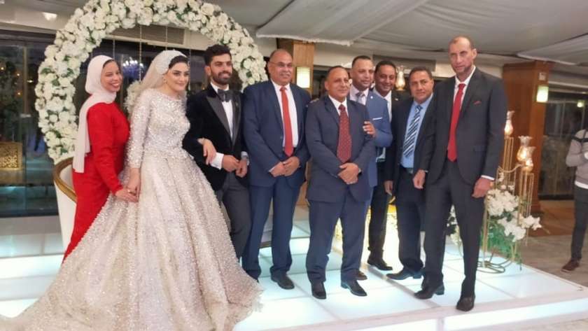 جانب من حفل زفاف شقيق محمد صلاح
