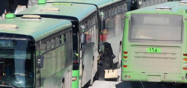 حافلات الإجلاء في سوريا