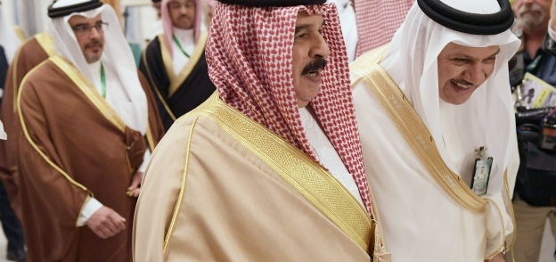 ملك البحرين خلال مشاركته فى فعاليات القمة الأمريكية الإسلامية