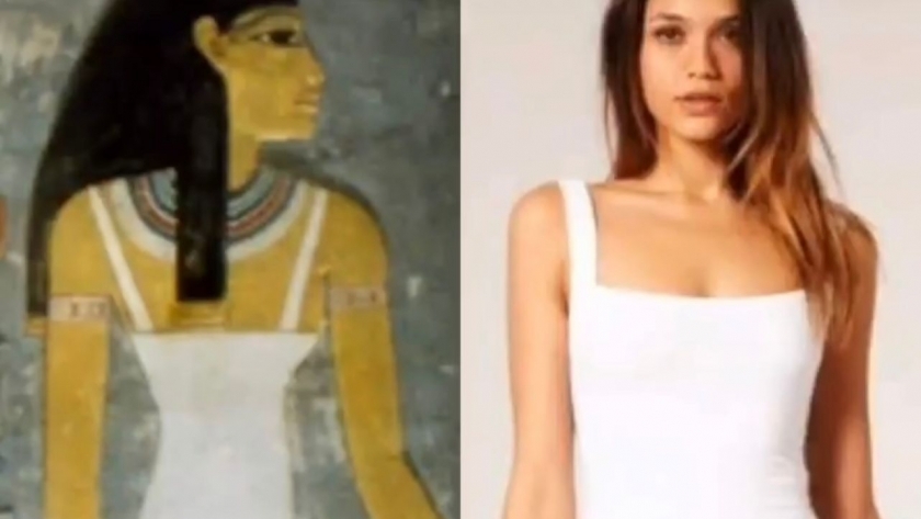 الأزياء العالمية مستوحاه من أزياء المصريين القدماء