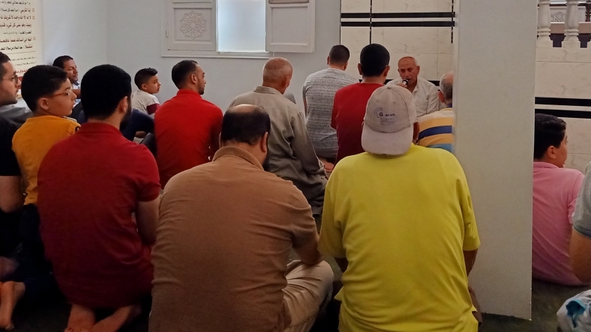الصلاة علي النبي بمساجد كفر الشيخ