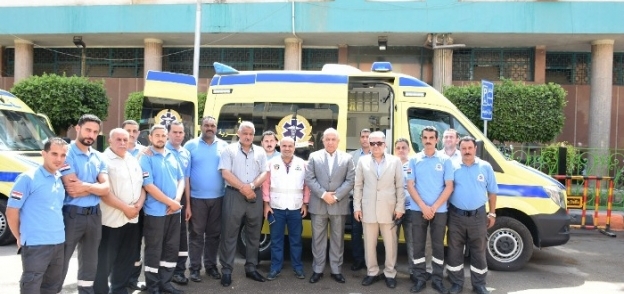 بالصور| 5 سيارات إسعاف جديدة تدخل الخدمة في الشرقية