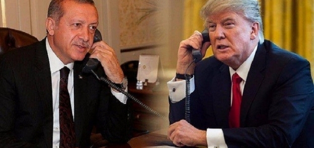 الرئيس الأمريكي دونالد ترامب ونظيره التركي أردوغان