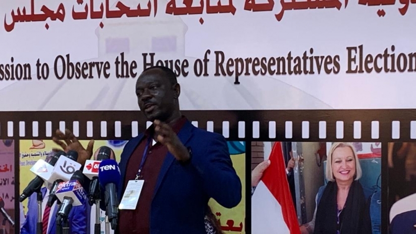 عضو بالبعثة الدولية لمتابعة انتخابات «النواب» يشيد بنزاهة العملية الانتخابية