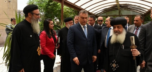 بالصور| "الوطن" تنشر تفاصيل زيارة رئيس وزراء المجر للكاتدرائية