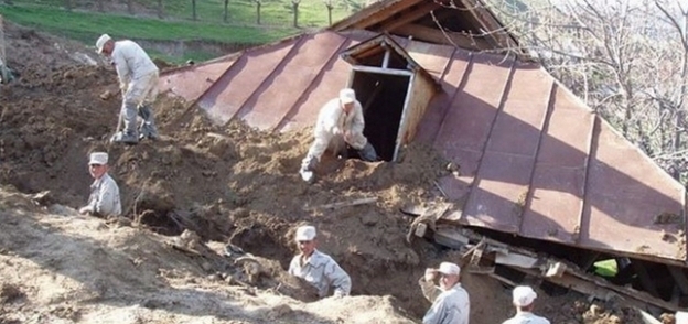 انهيارات أرضية جنوب قرغيزستان