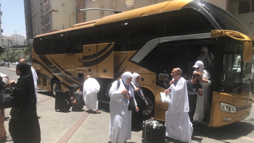 حجاج السياحة خلال تواجدهم بفنادق مكة بموسم الحج العام الماضى