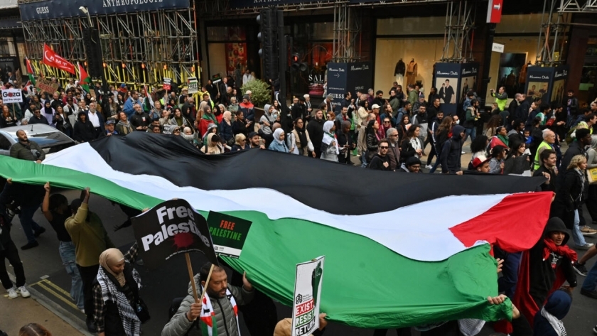 مظاهرات مؤيدة لغزة بالولايات المتحدة الأمريكية