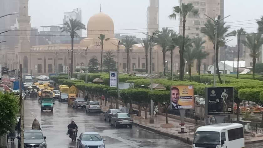 أمطار في محافظة كفر الشيخ