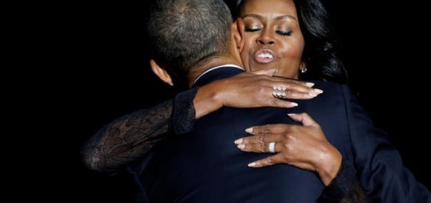 أوباما وزوجته ميشيل