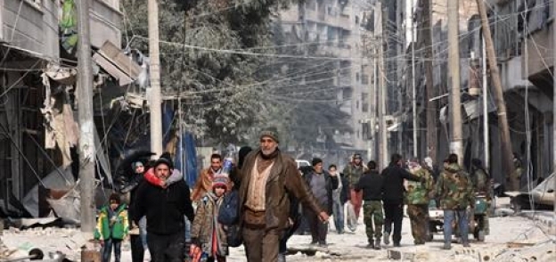 نزوح المواطنين من حلب