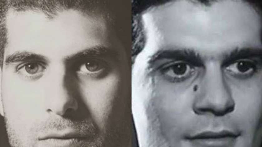 عمر الشريف وأحمد حسنين