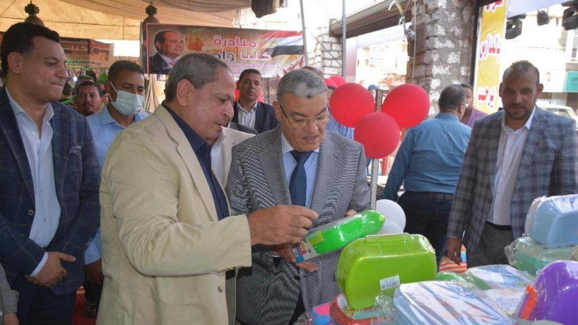 افتتاح معرض أهلا مدارس في المنيا