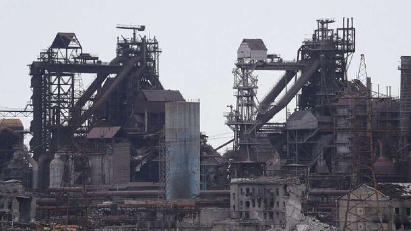 مصنع آزوفستال في ماريوبول