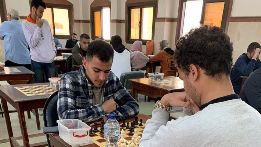 بطولة الشطرنج داخل كليات جامعة طنطا