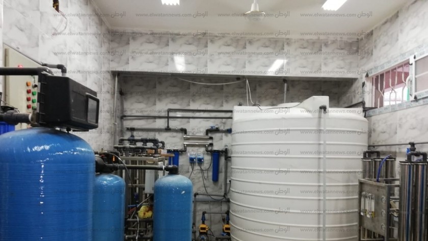 وحدة معالجة المياه