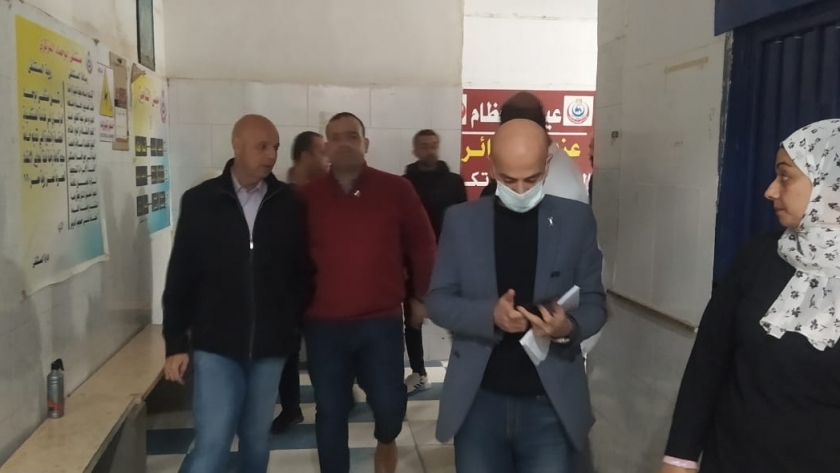 مساعد وزير الصحة يتفقد مستشفى أبو حماد